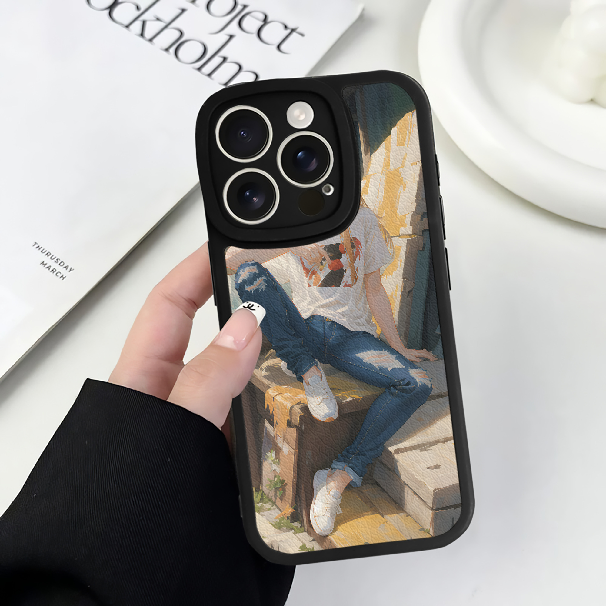 （画像用） EVA 新世紀エヴァンゲリオン 【iPhone 16シリーズ対応】シリコンスマホケース（レザー調） 材質：シリコン